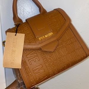 Steve Madden Brown Baubriel cross body bag